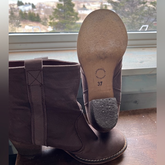 Lavorazione Artigiana leather boot for Sundance. Size 37 fits size 6.  EUC. - Picture 8 of 9